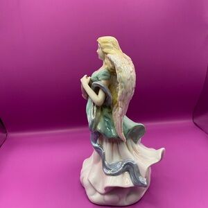 Elegant Angel Figurine in Pastel Hues
